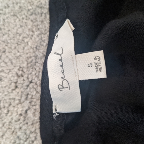 Black, small, soft overalls - Picture 2 of 2